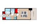 レジディア門前仲町の間取図