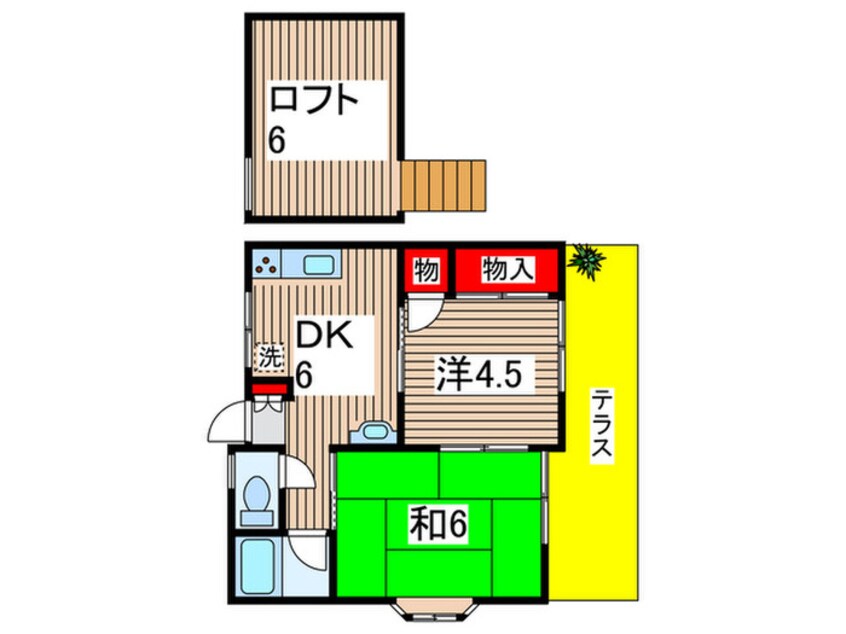 間取図 メゾンドシャルマン