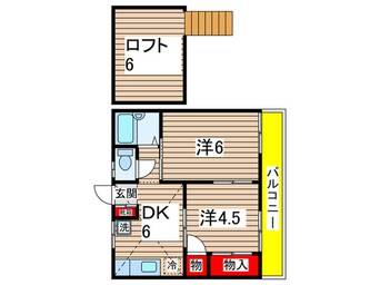 間取図 メゾンドシャルマン