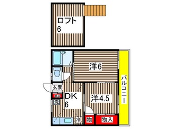 間取図 メゾンドシャルマン