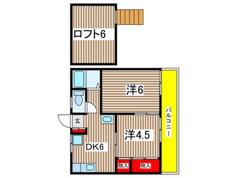 間取図 メゾンドシャルマン