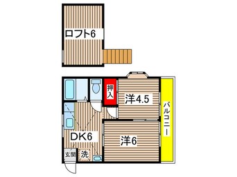 間取図 メゾンドシャルマン