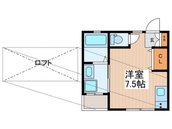 間取図 サン・ラザール鷹の台
