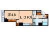 セジョリ東大前 1LDKの間取り