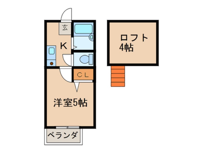 間取図 ジュノ－ブル新小岩南