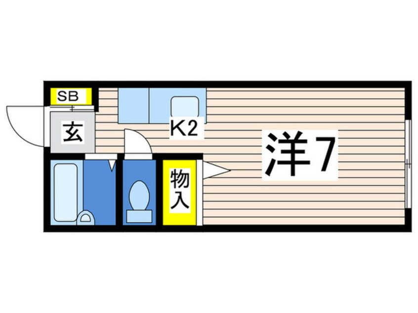 間取図 ウェルネス　ヨコハマ