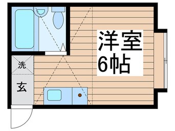 間取図 ラ・メール1、2、3番館