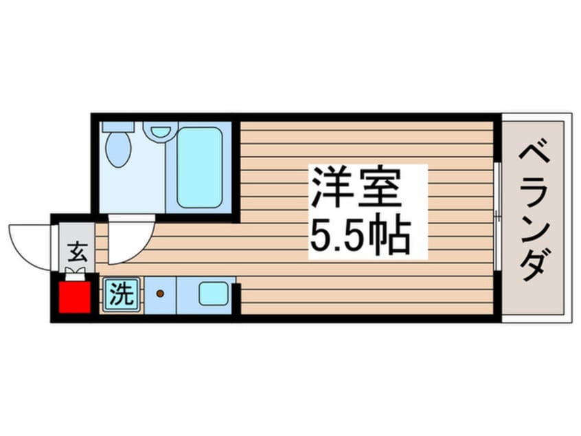 間取図 セレスティン我孫子