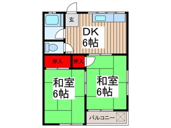 間取図 第３ひかり荘