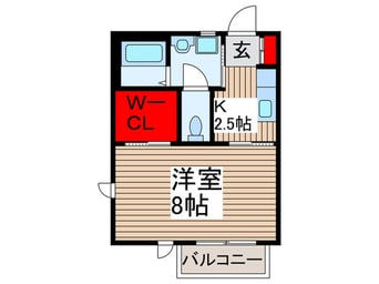 間取図 プリームスⅢ