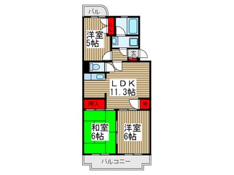 間取図 ゴールドクレスト