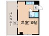 ヒバリアーバンヒルズ 1Rの間取り