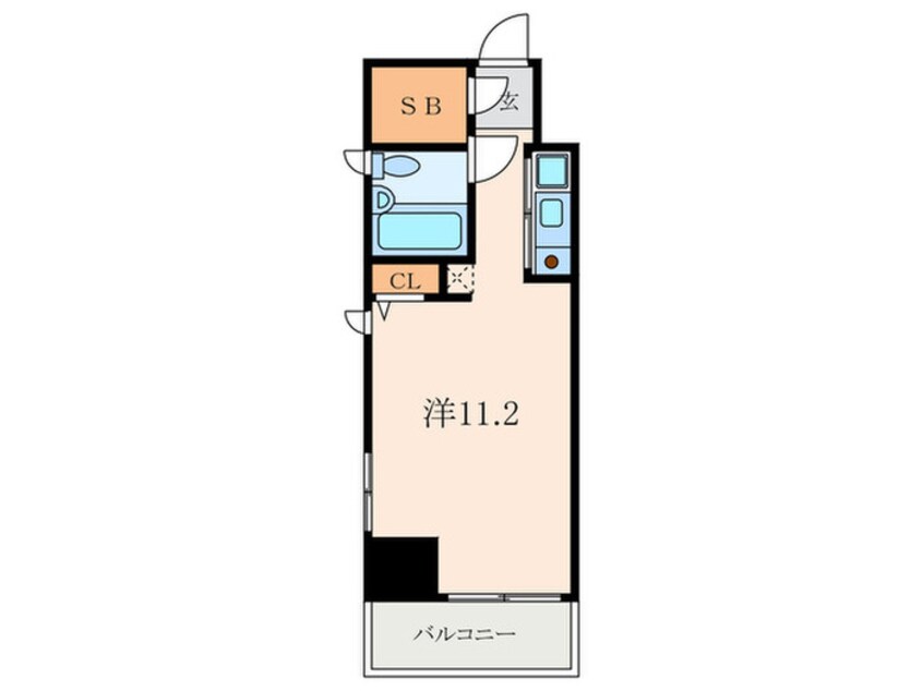 間取図 パ－クル－ジュ赤坂檜町