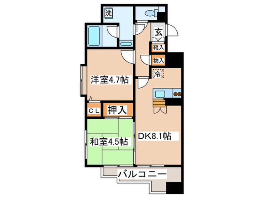 間取図 ウィンベルコ－ラス聖蹟桜ヶ丘