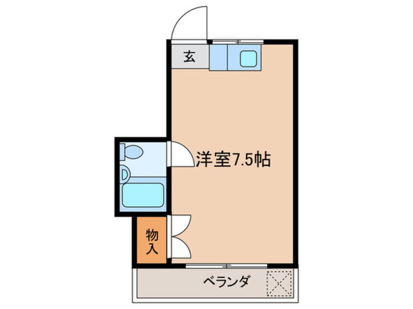 間取図 キングダム東府中