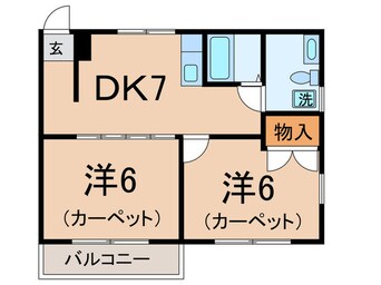 間取図 コテージウィステリア