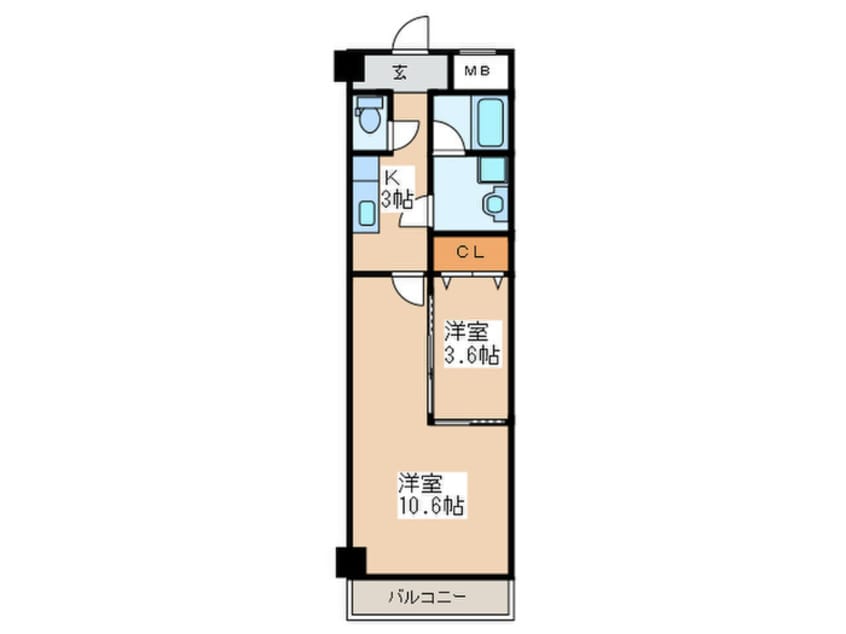 間取図 ＢＥＬＬＡ　ＬＵＣＥ