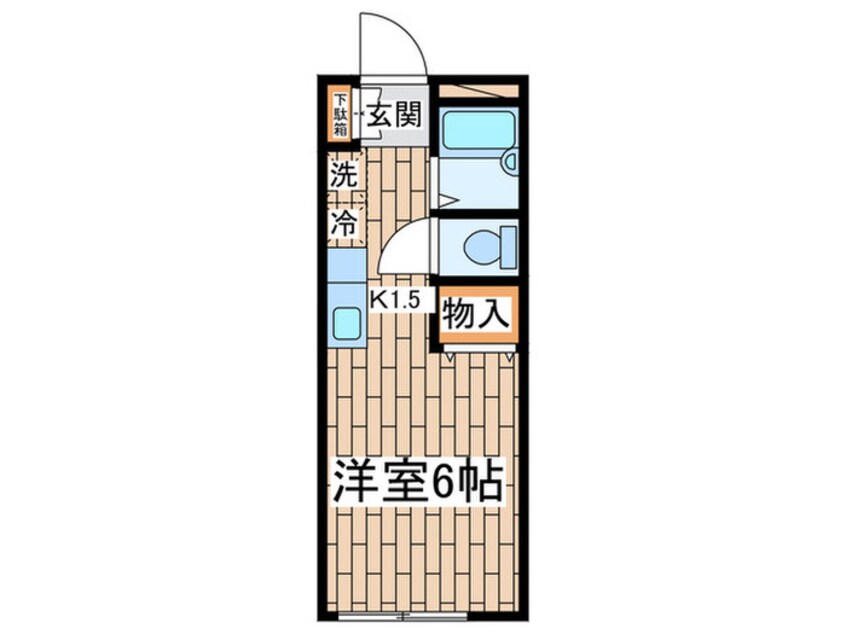 間取図 プチハイム池上