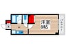 ギンガム瑞江 1Kの間取り