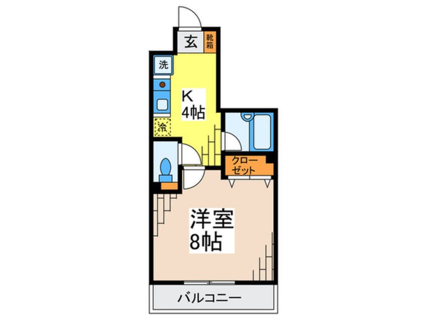間取図 ギンガム瑞江
