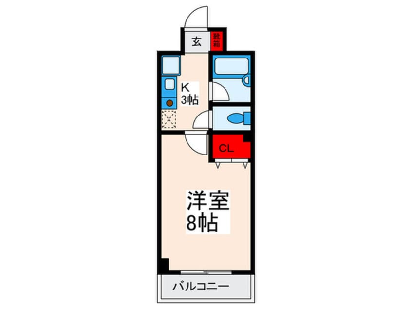 間取図 ギンガム瑞江
