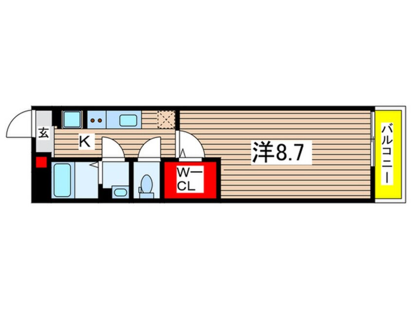 間取図 スカイグランデ新千葉