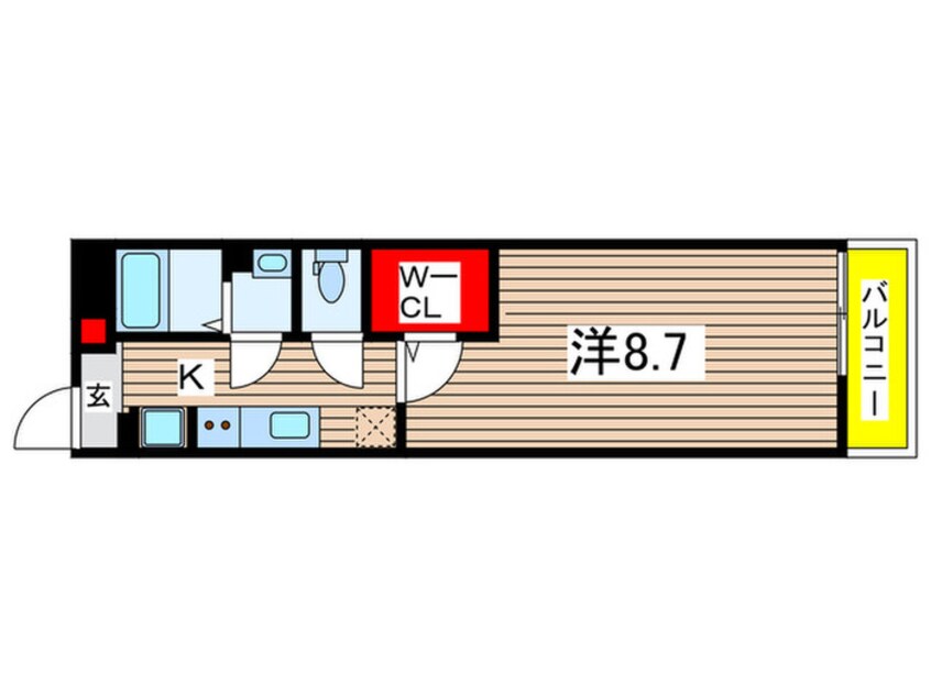 間取図 スカイグランデ新千葉