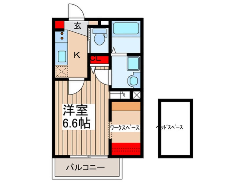 間取図 Hygge　Futtono