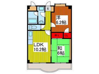 間取図 マンション五湯