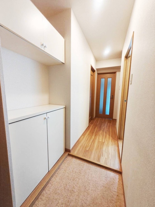 玄関 マンション五湯