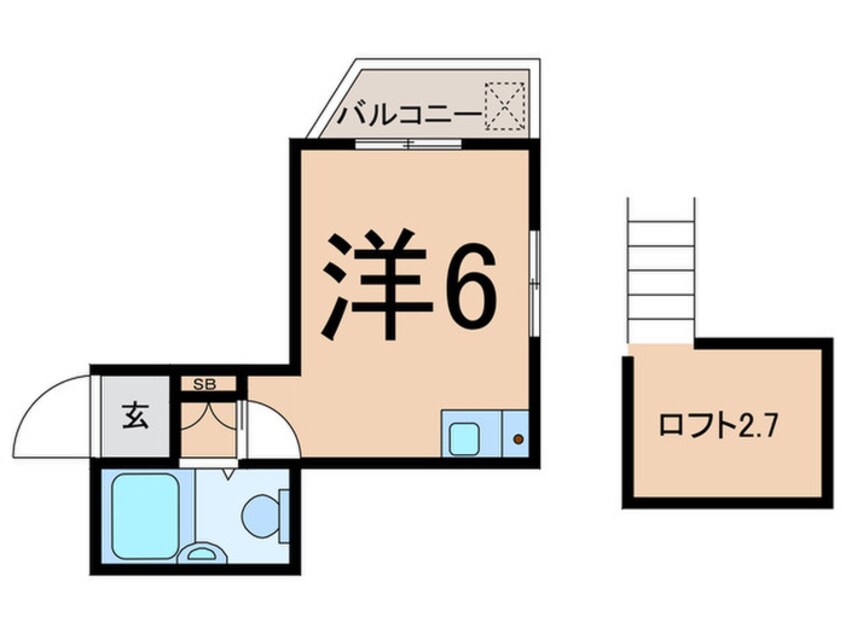 間取図 ＩＫＩ妙蓮寺