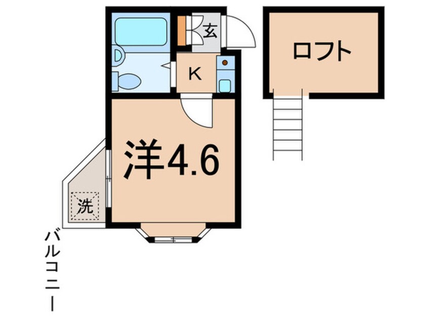 間取図 ＩＫＩ妙蓮寺