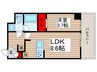 アルファコート亀戸２ 1LDKの間取り