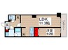 アルファコート亀戸２ 1LDKの間取り