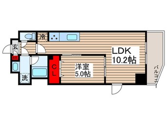 間取図 アルファコート亀戸２