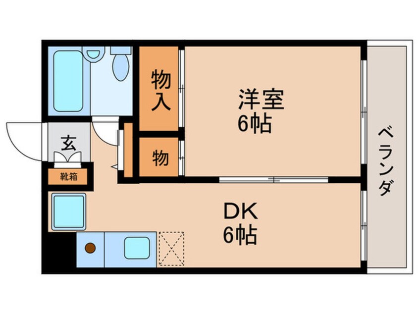 間取図 ガ－デンハイツフタバ