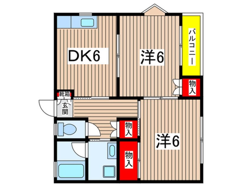 間取図 山佐ハウス