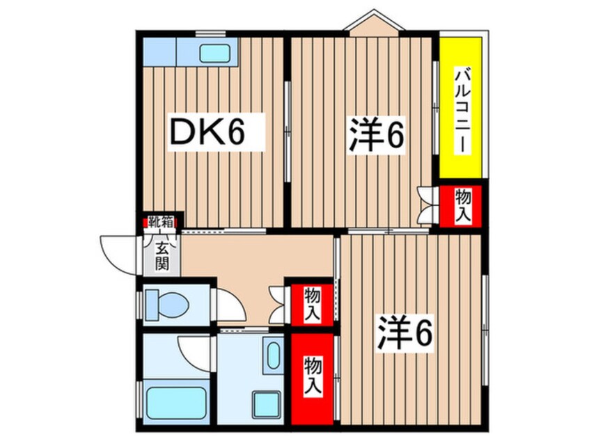 間取図 山佐ハウス