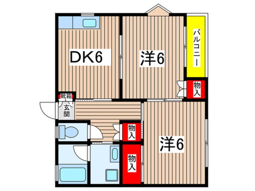 間取図 山佐ハウス