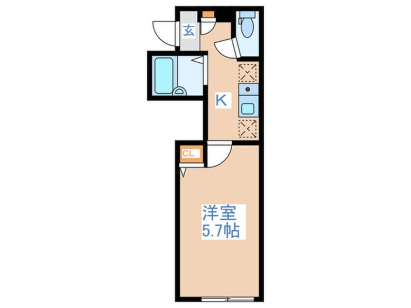 間取図 アール阿佐ヶ谷