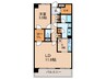 Ｃａｓａ・Ａｉｌｅ 1LDKの間取り