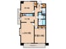 Ｃａｓａ・Ａｉｌｅ 2LDKの間取り