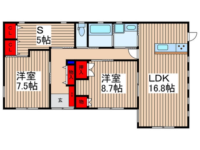 間取り図 クレールアビタシオン