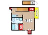 ｂ´ＣＡＳＡ小岩 1Rの間取り