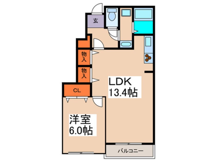 間取図 アザレアⅡ