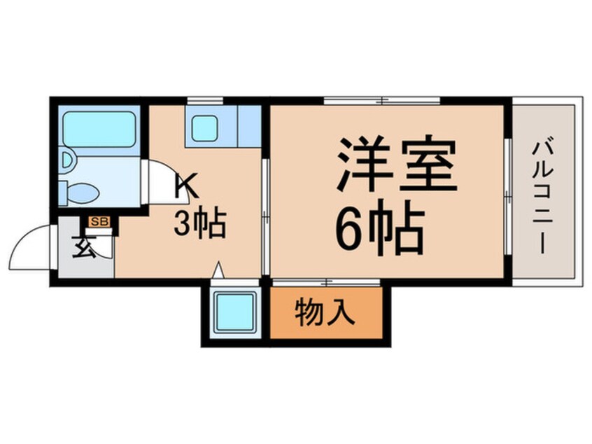 間取図 Ｓａｌｏｔｔｏ　Ｗａｄａ