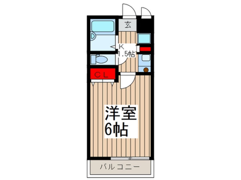 間取図 コンフォートマンション仲町第2