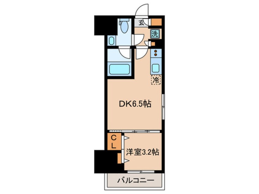 間取図 クレヴィアリグゼ文京後楽園