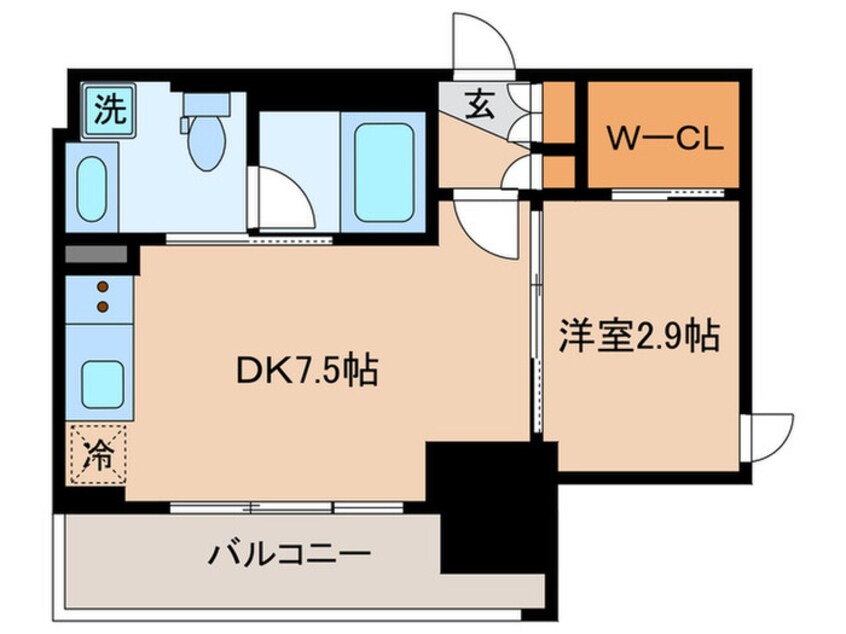 間取図 クレヴィアリグゼ文京後楽園