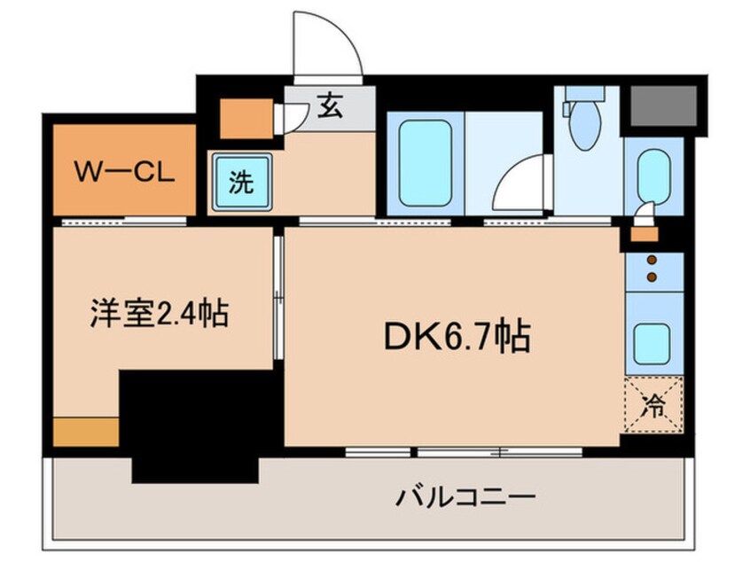 間取図 クレヴィアリグゼ文京後楽園